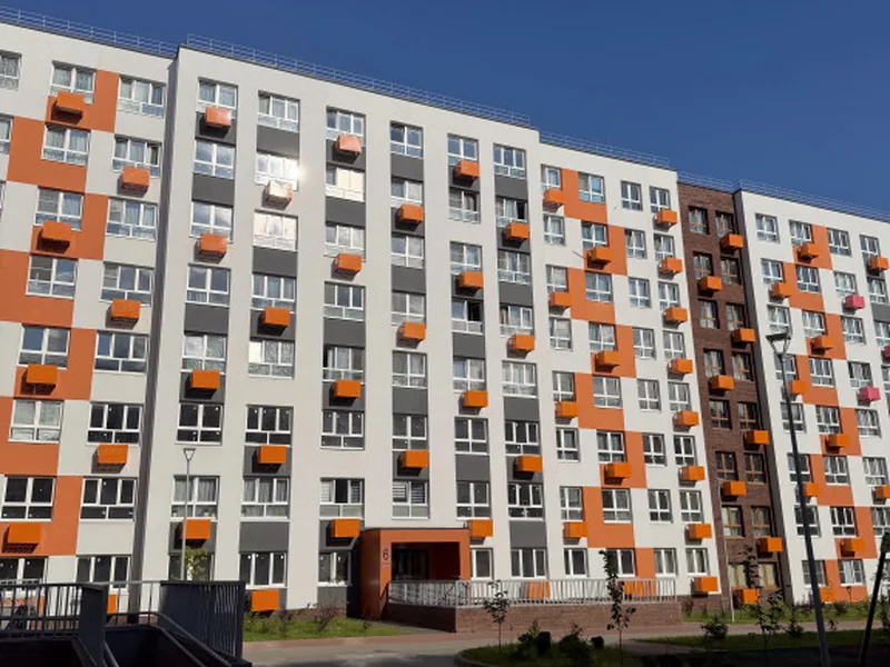 Фасад / вход «Уютная студия в тихом ЖК»