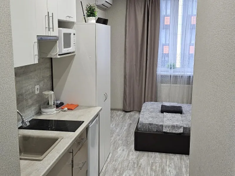 Номер в квартире «Уютная Студия в Жк Тетрисе Павшино Мцд2 Этаж 24»