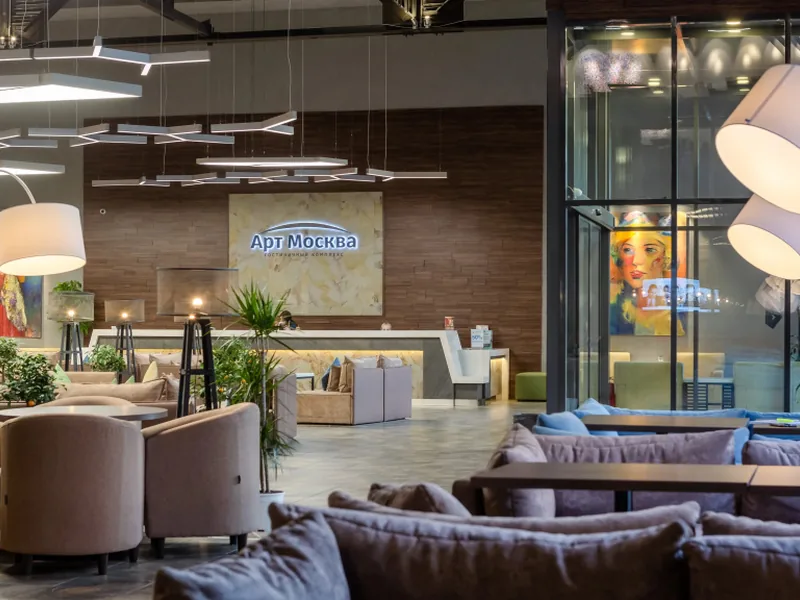 Ресепшн / лобби «Арт Москва, ZONT Hotel Group»
