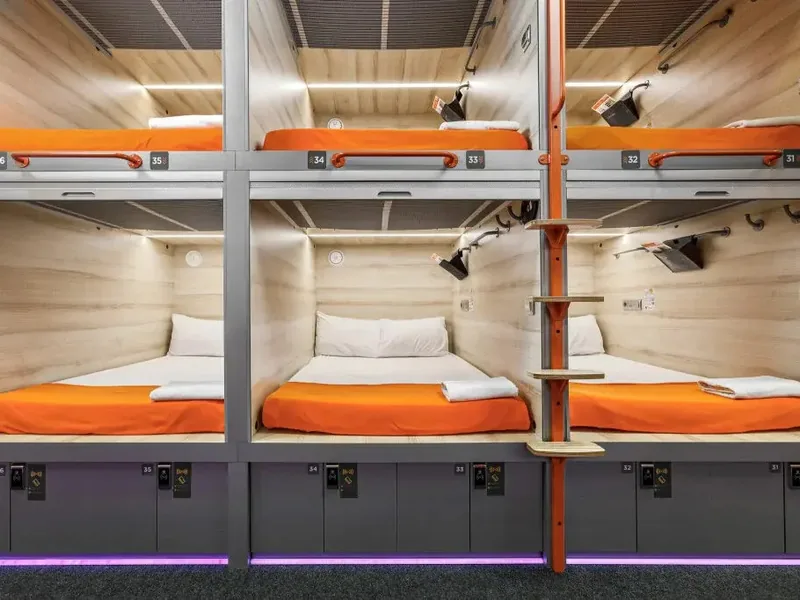 Двухместная Капсула в отеле «Капсульный отель Sleep&Fly Svo»