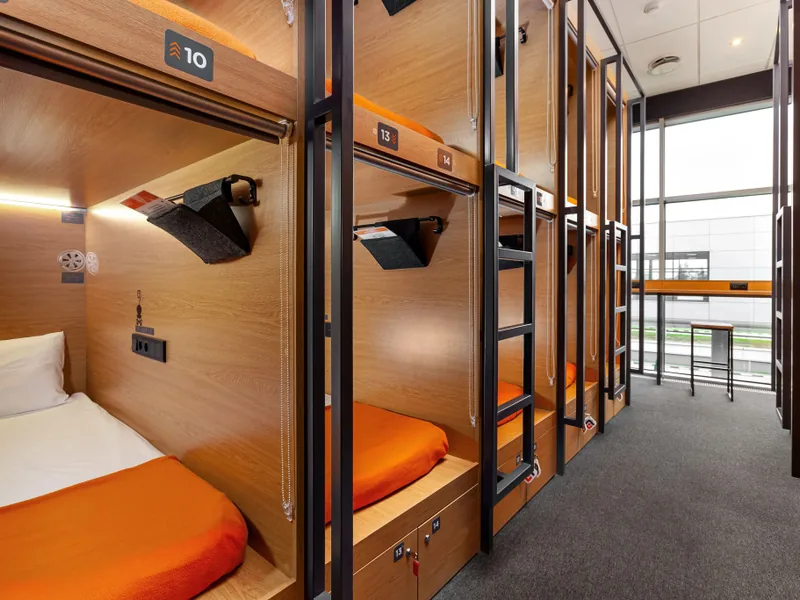 Номер в отеле «Капсульный отель «Gettsleep Sheremetyevo Terminal D»