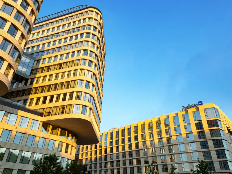 Фасад / вход «Radisson Blu Ленинский проспект»
