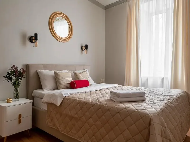 Апартаменты в отеле «Kvart-Hotel (Кварт-Отель) на улице Тимура Фрунзе»