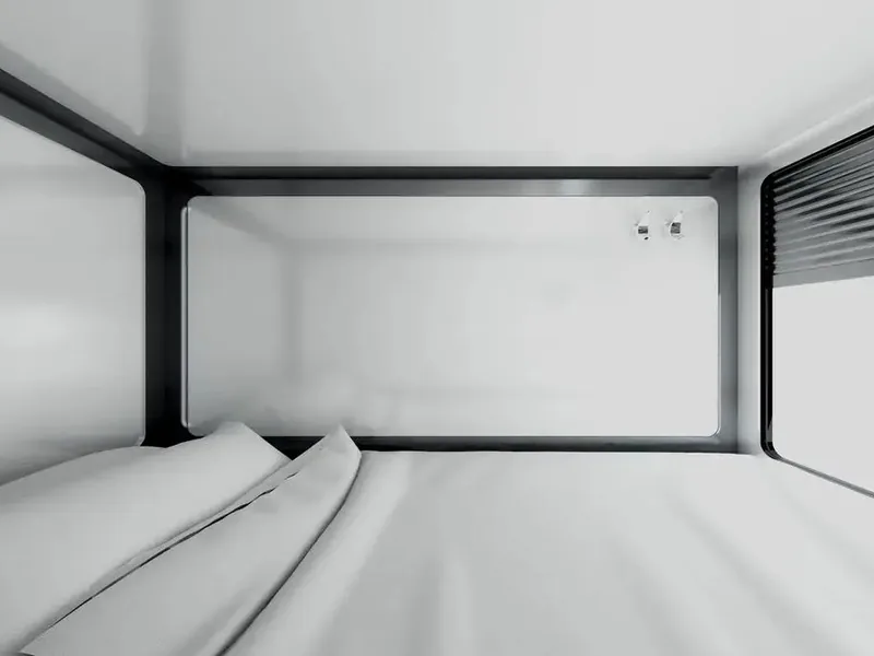 Номер в отеле «Капсульный Отель Qube»