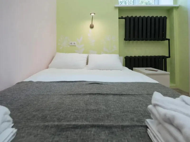 Двухместный номер в отеле «Zelenyij Hotel»