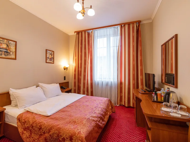 Двухместный номер Standard с красивым видом из окна в отеле «Мартон ВДНХ»